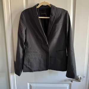 Banana Republic | Classic Charcoal Blazer Size 8